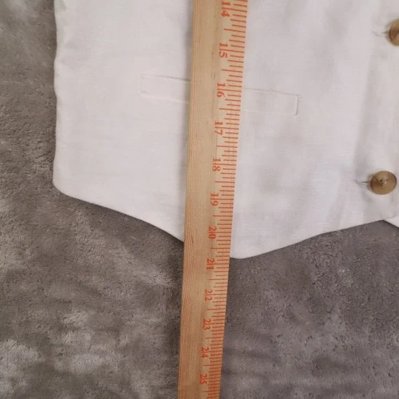 GAP White Women's Vest - Picture 6 of 9